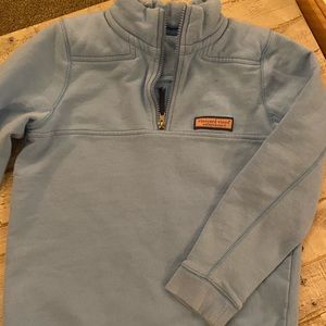 Boys large vineyard vines 1/4 zip